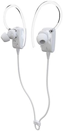 Unique Ergonomic Version 4.0 In-ear Design Stereo Wireless Bluetooth Dual Paring Earphone Earpieces Headsets Headphone with Microphone for Sports, Running, Gym and Exercise, A2DP, Noise Cancellation, Remote Volume Control, Compatible for iPhone 5S, 5C, 5, iPhone 4S, 4,iPad Air, Mini, Samsung Galaxy S5, S4, S3, S2, Note 3, Note 2, HTC New one, M7, Android Smartphone and Tablets, Window Phones and More Other Bluetooth-enabled Phones (White)