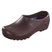 ALPRO Jolly Fashion Herren Clogs PU, Braun, Gr��e 45 mit normalem Fu�bett