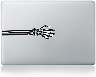 Crisp Decals Banksy Skeleton Apple Macbook Vinyl Skin Sticker Decal for Retina/Air/Pro 13"