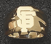Arizona Diamondbacks A 3/8 Men's Ring Size 10 1/2 - 14KT Gold Jewelry