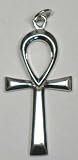Large Silver Ankh Pendant