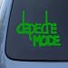 Search : DEPECHE MODE - Vinyl Car Decal Sticker #A1593 | Vinyl Color: Green