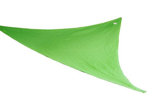 Coolaroo Kool Kolors Party Sail 9 Feet 10 Inch Triangle - Green