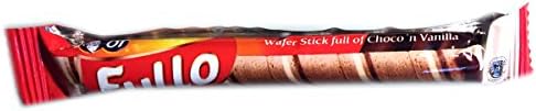Fullo Wafer Stick Full of Choco N Vanilla - 0.39 Oz (Pack of 6)