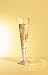 Champagne Glass, Champus, Fireworks, Designer Gold and Silver Champagne Flute w/ Napkin in Gift Box