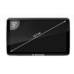 Navigon 92 Plus Navigationssystem (12,7 cm (5 Zoll) kapazitives Echtglas-Display, Europa 44, TMC, Navigon Flow, Text-to-Speech)