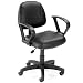 Boss Delubye Posture Task Chair with Loop Arms, Black