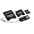 Kingston Mobility Kit - 8 GB microSDHC Flash Memory Card with SD and miniSD Adapters + USB Reader MBLYG2/8GB