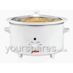 180 watt Prima 3.5L Slow Cooker