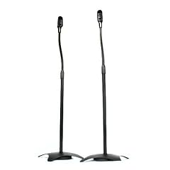 2 Lautsprecherst�nder - Universal f�r Satelliten Boxen black