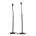 2 Lautsprecherst�nder - Universal f�r Satelliten Boxen black