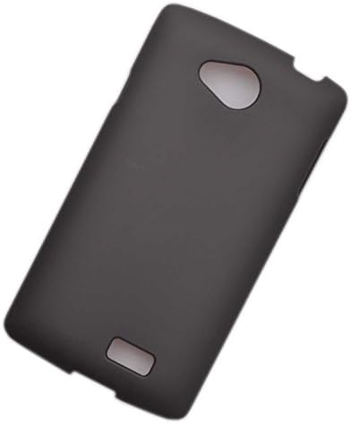 Einzige Slim Fit Hard Skin Case Cover for LG Tribute Case LS660 / LG Optimus F60(Black) with Free Universal Screen-Stylus