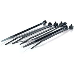 Cables to Go 43036 Cable Ties 4-inch - 100 Pack (Black)