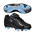 Reebok Womens Fastpitch Vintage MSL Low - Black/Black/Blue
