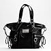 Coach Patent Leather Poppy Spotlight Shouolder Bag Purse 13835 Licorice Black