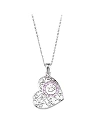 Handprints Girl 18" Necklace in Sterling Silver