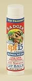 Badger SPF 15 Sunblock Lip Balm .15 oz (4.2 g)