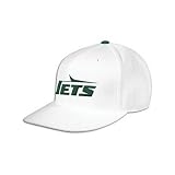 Mitchell & Ness New York Jets Thowback Alternate Logo Fitted Hat 7 7/8