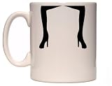 Rikki Knight® Stripper Female Legs HOT Quality 11oz Ceramic Coffee Mug Cup