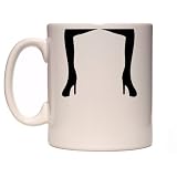 Rikki Knight® Stripper Female Legs HOT Quality 11oz Ceramic Coffee Mug Cup