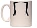 Rikki Knight® Stripper Female Legs HOT Quality 11oz Ceramic Coffee Mug Cup