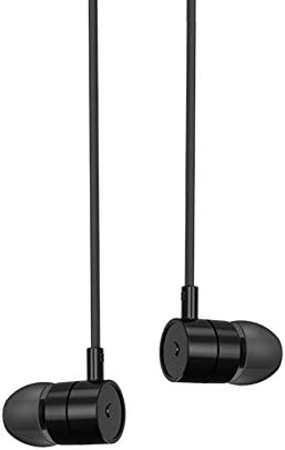 Soundray SY-13 Stereo In-ear Earbuds with Mic Volume Key Earphones with Mic Headphones with Mic Microphone In-line Control In-line Volume Slider for Apples,Samsung, HTC ,Lg ,Nexus,Motorola,Blackberry,Sony,Android for most Smartphone Cellphone Tablets laptop with 3.5mm jack - Black