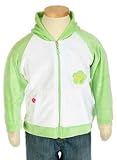 Bebini Velour Zip-Front Floral Hoodie