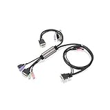 IOGear Hybrid DVI-D KVM with Cables and Audio GCS942UW6