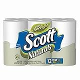 Scott Naturals Bath Tissues Mega Rolls