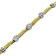 14K Yellow Gold Diamond Bracelet - 0.65 Ct.