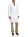 Landau Relaxed Fit 3-Pocket 5-Button Full-Length Lab Coat for Men 3145