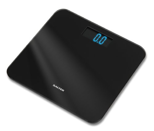 Salter 9007 Black Glass Ultra Slim Technology Electronic Scale