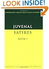 Juvenal: Satires Book I (Cambridge Greek and Latin Classics)