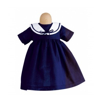 K&auml;the Kruse 33763 - Bekleidung 39-43 cm Marine Kleid