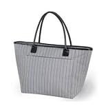 Picnic Time Topanga Natural Large Insulated Shoulder Tote (Silver Birch)