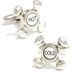 Hot and Cold Faucet Cufflinks - Other Formal Wear - Cufflinks