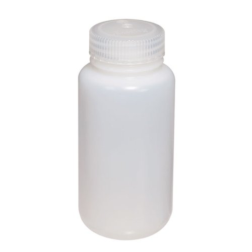 Thermo Scientific Nalgene Wide-Mouth Economy Bottle, HDPE, 125 mL, 12/pk