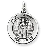 Sterling Silver Saint Patrick Medal