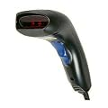LASER-SCANNER MK-1500 Barcode-Scanner USB - Bis 550mm Leseentfernung, 32bit, 100 Scans/Sek. liest schon die GS1 Codes, schwarz
