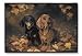 dachshund31 - Dachshund Doormat
