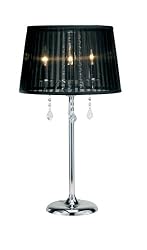 Adesso Cabaret Table Lamp, Chrome
