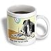 Londons Times Funny Dogs Cartoons - Bored Border Collie - Mugs