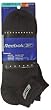 Reebok 1/2 Cushion Low-Quarter Black/Grey Men 3 Pack