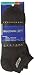 Reebok 1/2 Cushion Low-Quarter Black/Grey Men 3 Pack