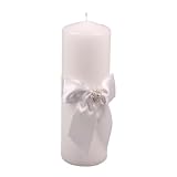 31dPDXRXKlL. SL160  Jamie Lynn Wedding Accessories Charming Pearls, Unity Pillar Candle, White