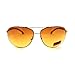 Silver HD Vision Aviator Sunglasses