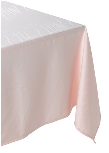 Waterford Table Maeve 70-inch by 104-inch Oblong Tablecloth, Powder