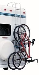 TopLine Ladder Mounted Bike Rack for Elliptical/Flat Step Ladders