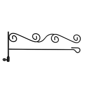 Yard Garden Flag Banner Pole Stand Hanger Holder