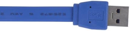 iDsonix® Super Speed USB 3.0 A-male to A-female Extension Cable (3.3 Feet/1.0 Meter)-Blue